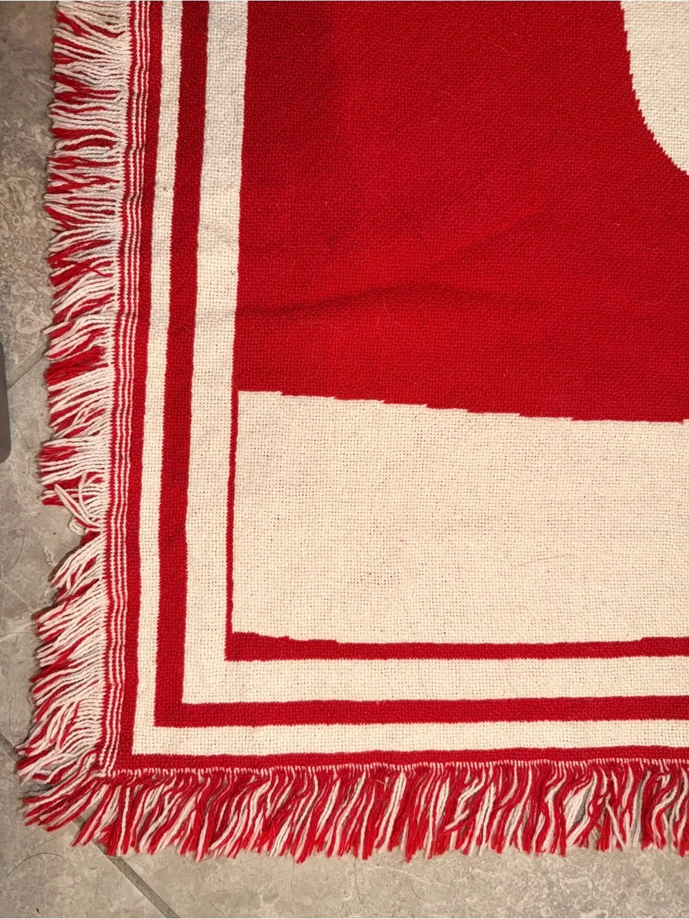 2 Coca-Cola Festive Red and White Holiday Throw Blanket 90s Two Color Ways